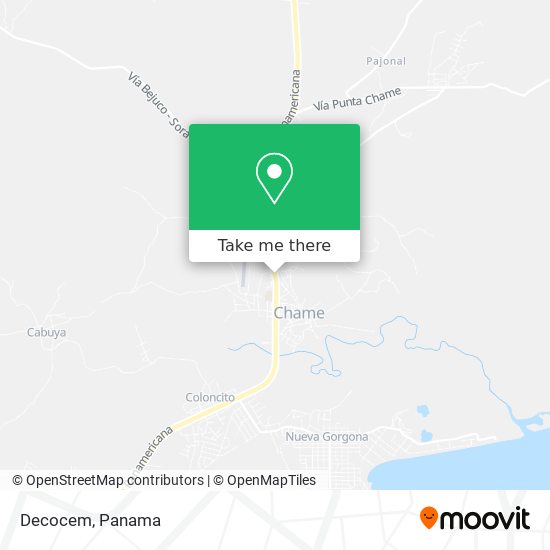 Mapa de Decocem