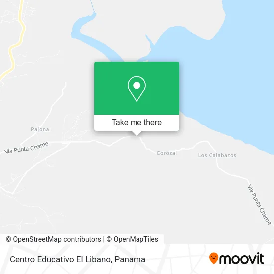 Mapa de Centro Educativo El Libano
