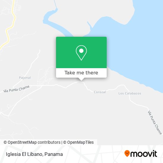 Mapa de Iglesia El Libano