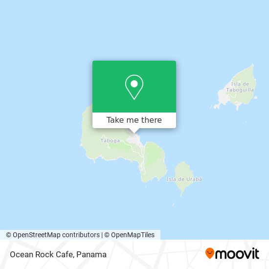 Ocean Rock Cafe map