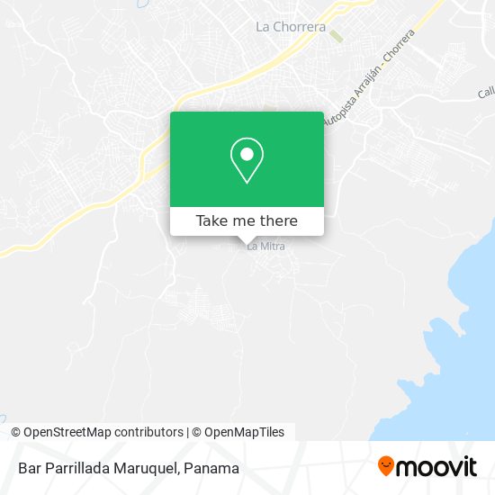 Mapa de Bar Parrillada Maruquel