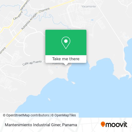 Mantenimiento Industrial Giner map