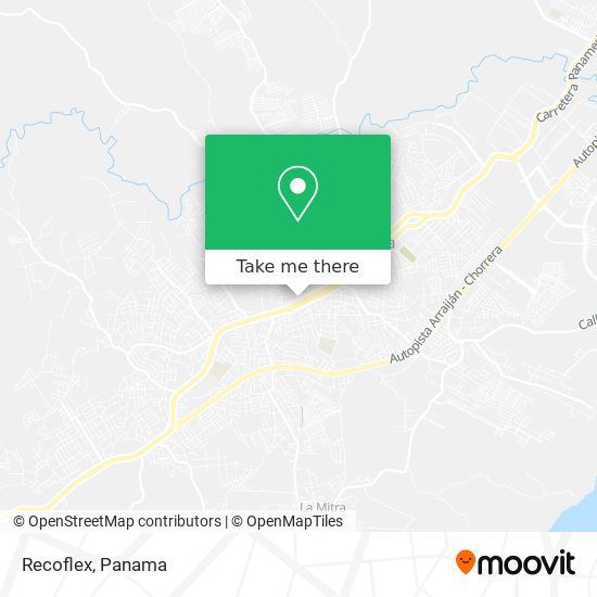 Mapa de Recoflex
