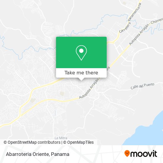 Abarroteria Oriente map
