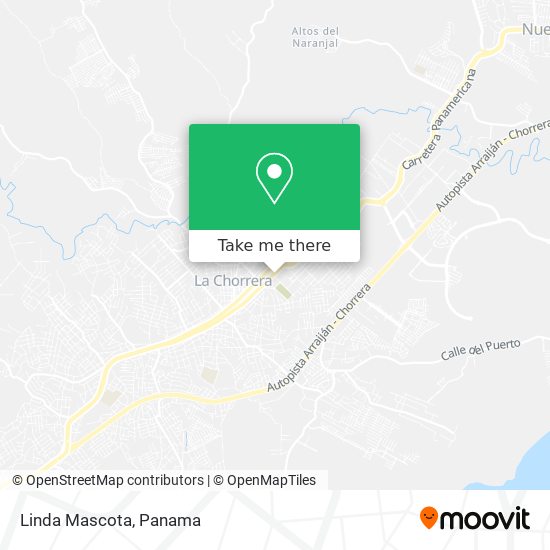 Linda Mascota map