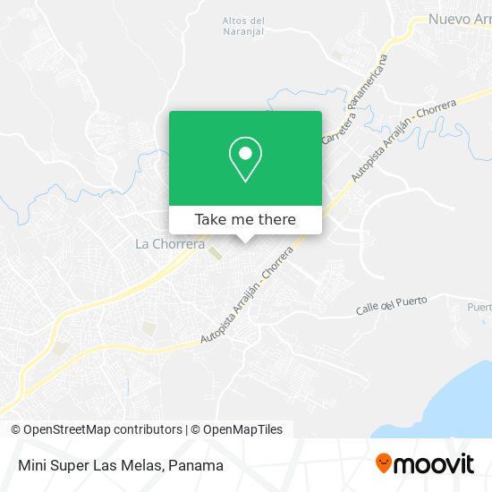 Mini Super Las Melas map