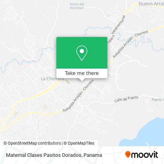 Maternal Clases Pasitos Dorados map