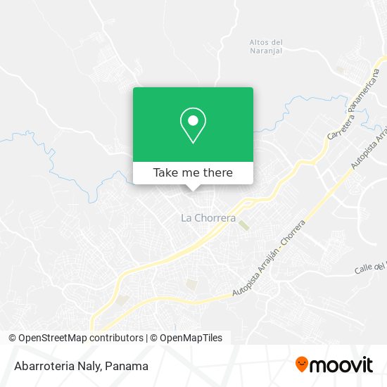 Abarroteria Naly map