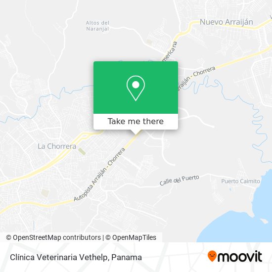 Clínica Veterinaria Vethelp map