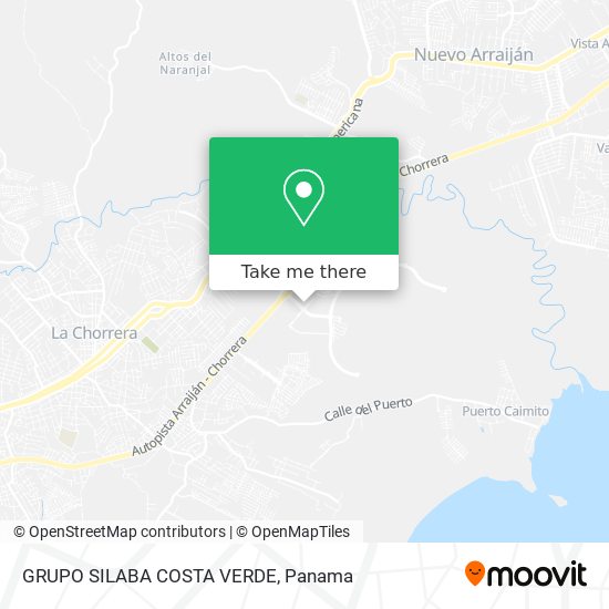 Mapa de GRUPO SILABA COSTA VERDE