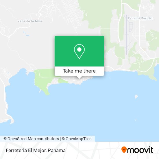 Mapa de Ferreteria El Mejor