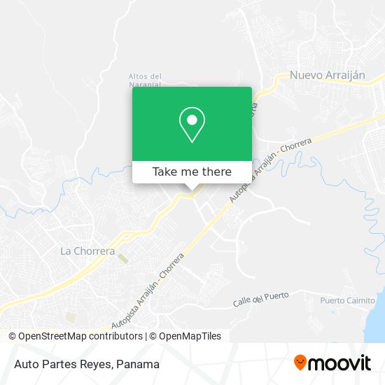 Auto Partes Reyes map