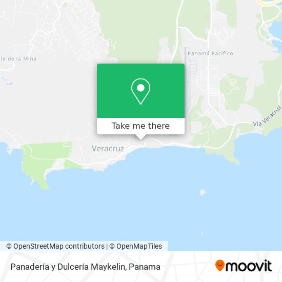 Mapa de Panadería y Dulcería Maykelin