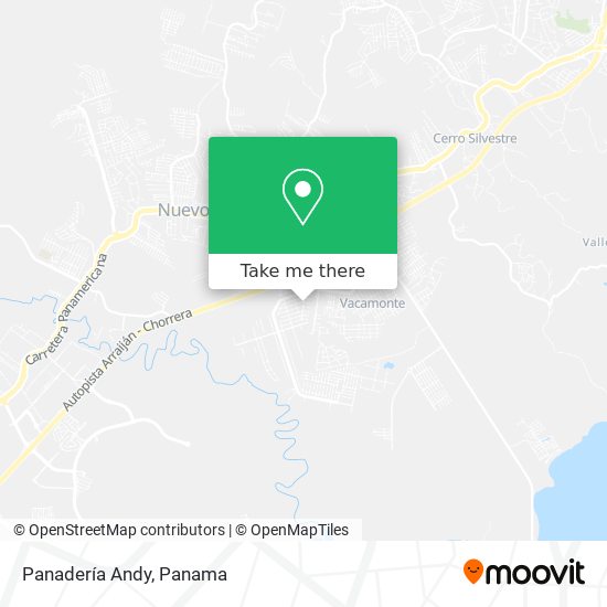 Panadería Andy map
