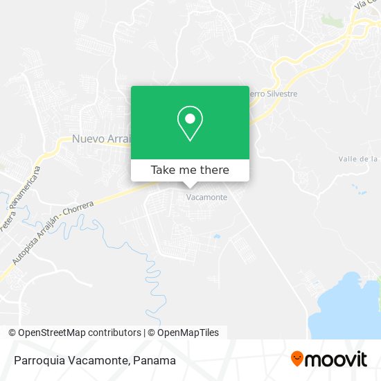 Parroquia Vacamonte map