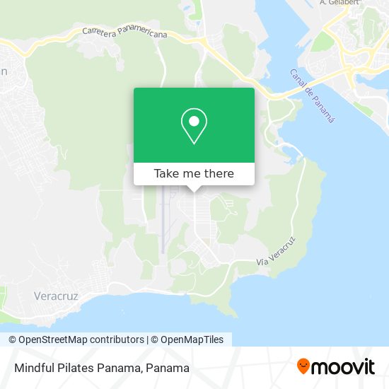 Mapa de Mindful Pilates Panama