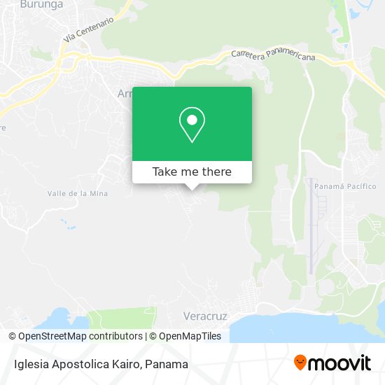 Mapa de Iglesia Apostolica Kairo