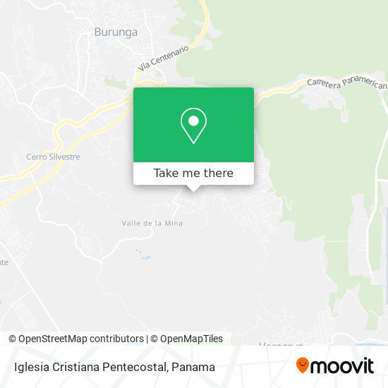 Iglesia Cristiana Pentecostal map