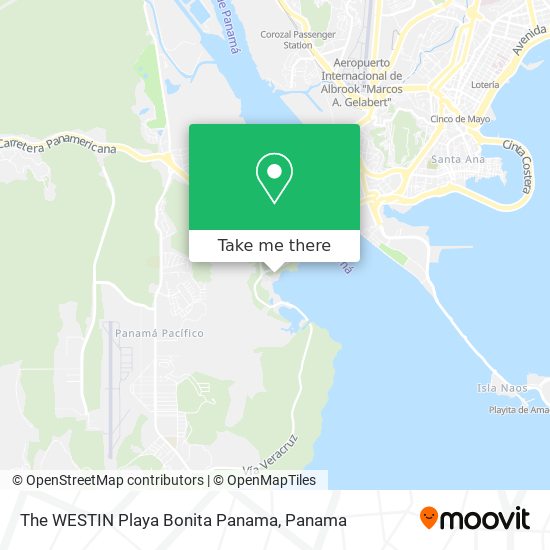 The WESTIN Playa Bonita Panama map