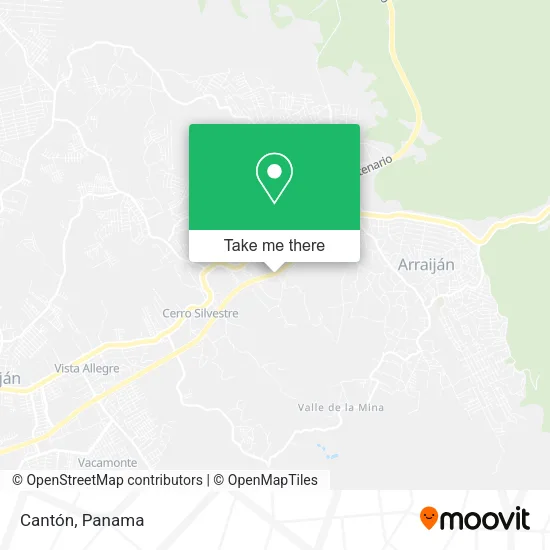 Mapa de Cantón