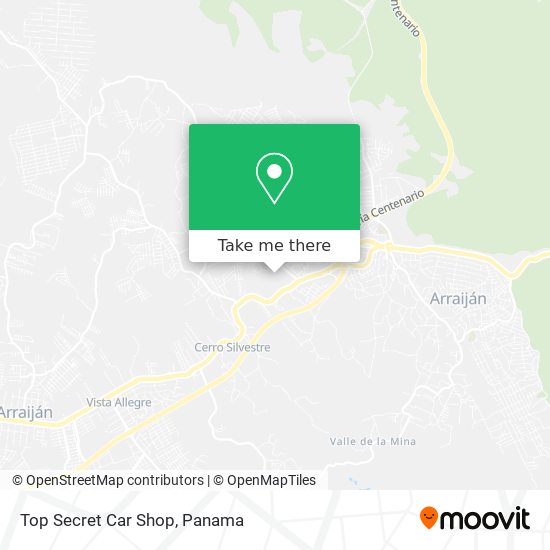 Top Secret Car Shop map