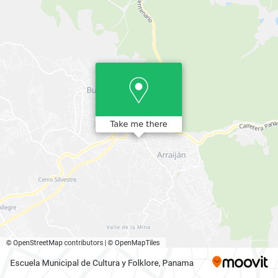 Escuela Municipal de Cultura y Folklore map