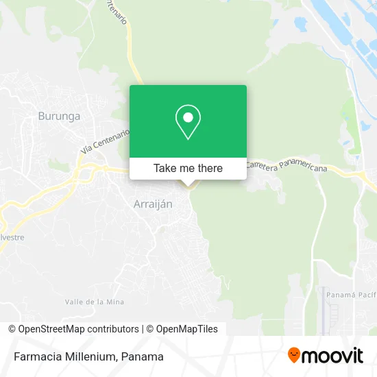 Farmacia Millenium map