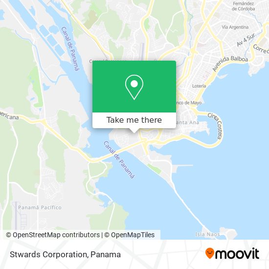 Stwards Corporation map