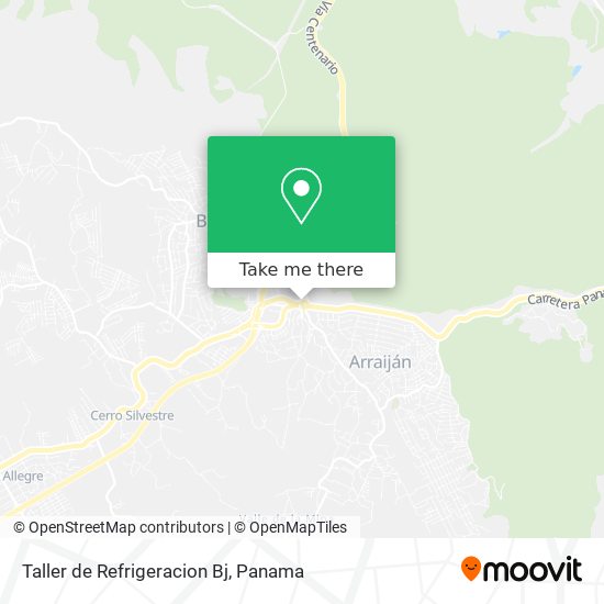 Mapa de Taller de Refrigeracion Bj