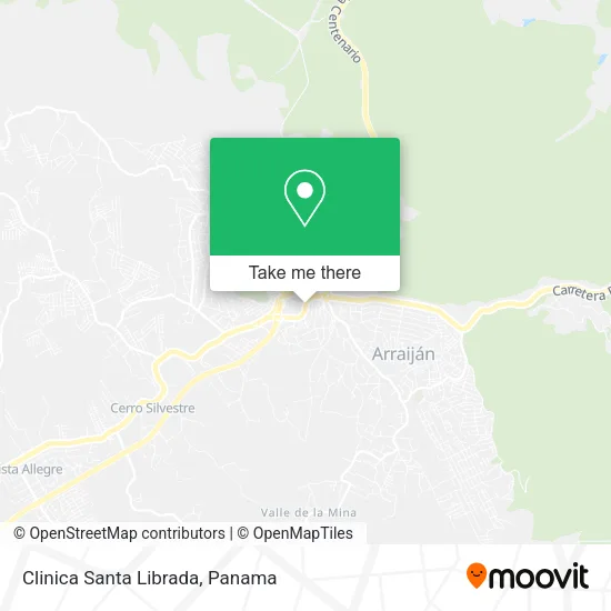 Mapa de Clinica Santa Librada