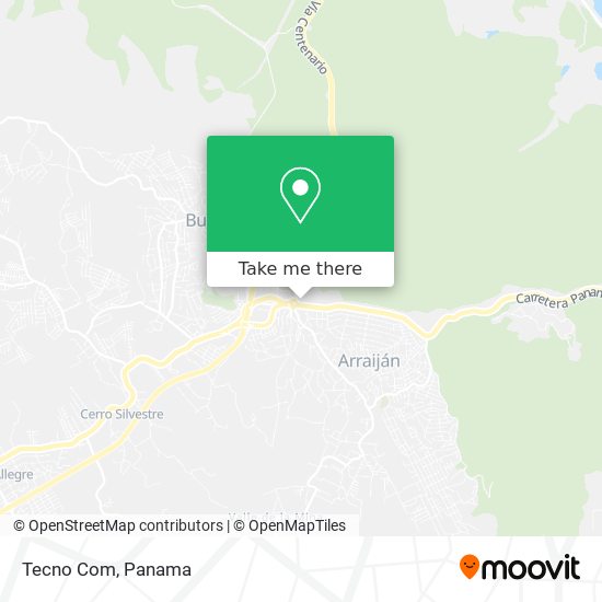 Mapa de Tecno Com