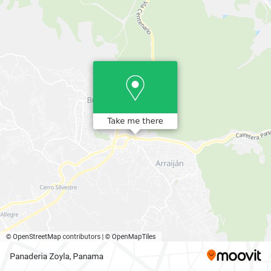 Panaderia Zoyla map