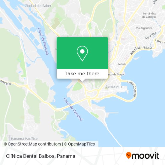 ClíNica Dental Balboa map