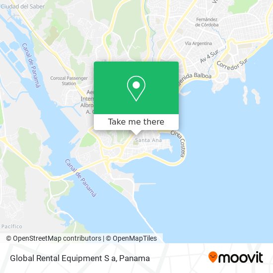 Global Rental Equipment S a map