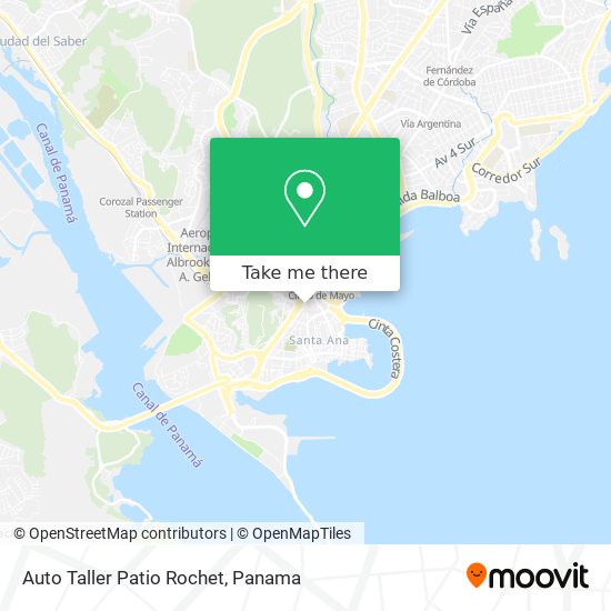 Auto Taller Patio Rochet map