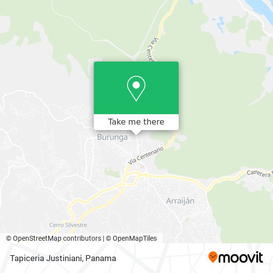 Mapa de Tapiceria Justiniani