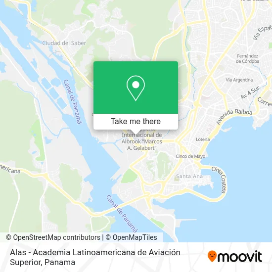 Mapa de Alas - Academia Latinoamericana de Aviación Superior