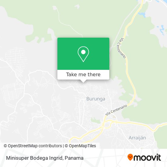 Minisuper Bodega Ingrid map