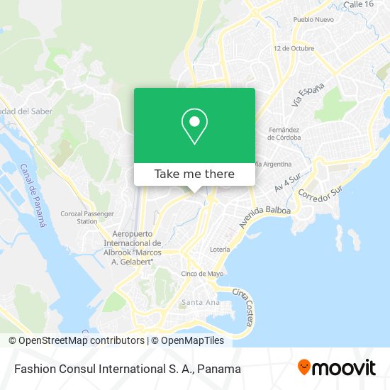Fashion Consul International S. A. map