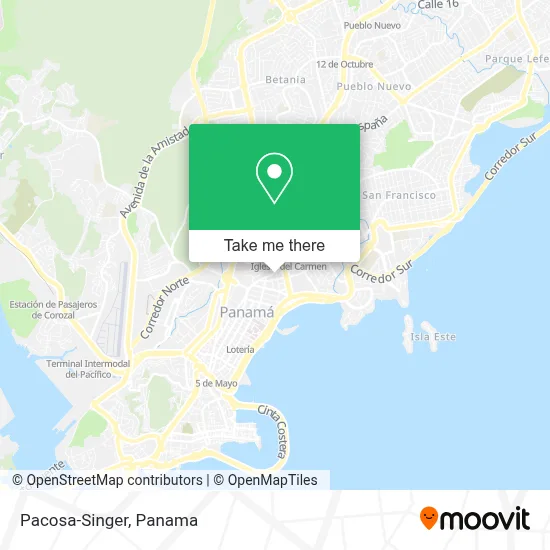 Pacosa-Singer map