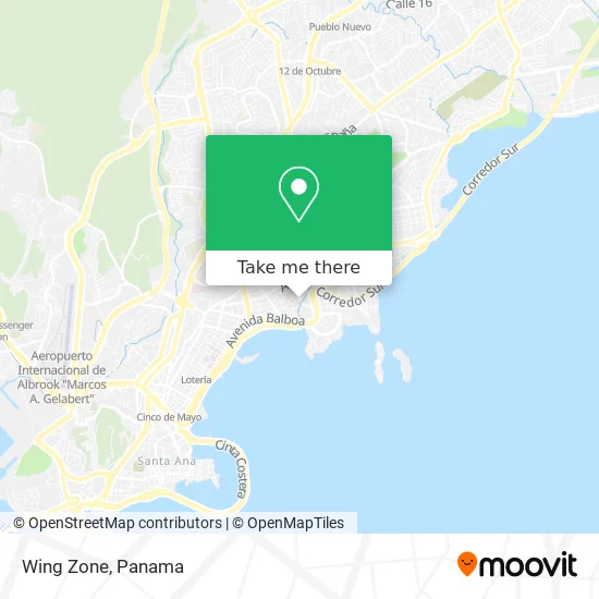 Wing Zone map