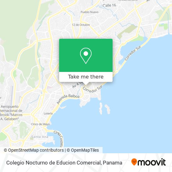 Colegio Nocturno de Educion Comercial map