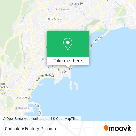 Chocolate Factory map