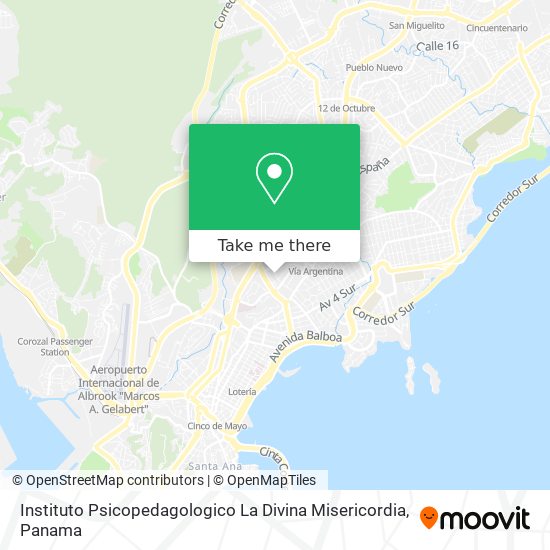Instituto Psicopedagologico La Divina Misericordia map