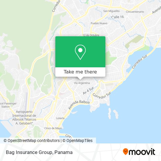 Mapa de Bag Insurance Group