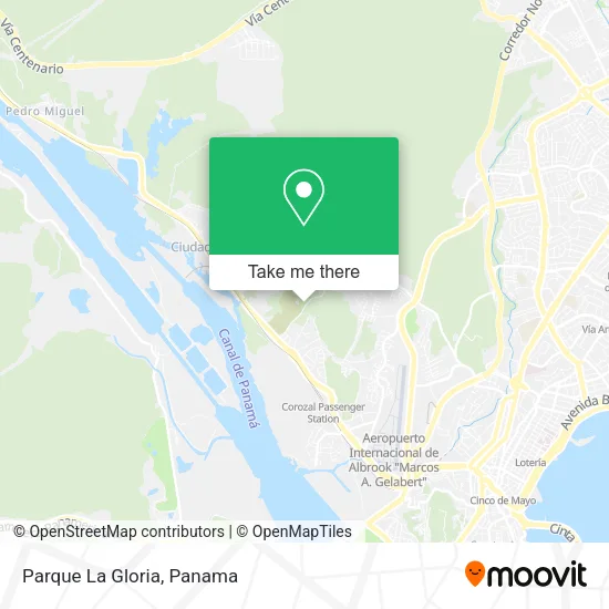 Mapa de Parque La Gloria