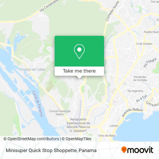 Minisuper Quick Stop Shoppette map