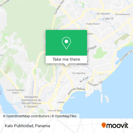 Kalo Publicidad map