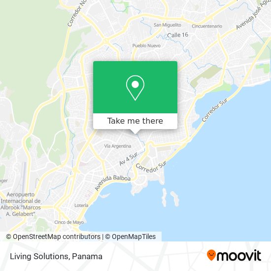 Living Solutions map