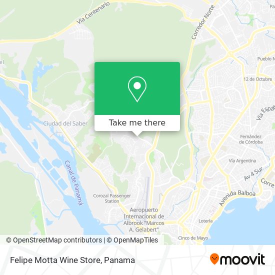 Felipe Motta Wine Store map